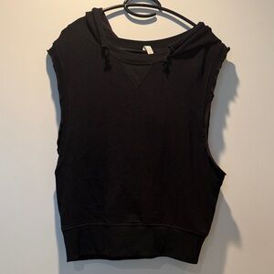 FP movement by free people  hooded sleeveless sweatshirt